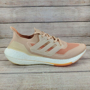 Adidas UltraBoost 21 'Halo Blush / Wonder White' Women's Size 11